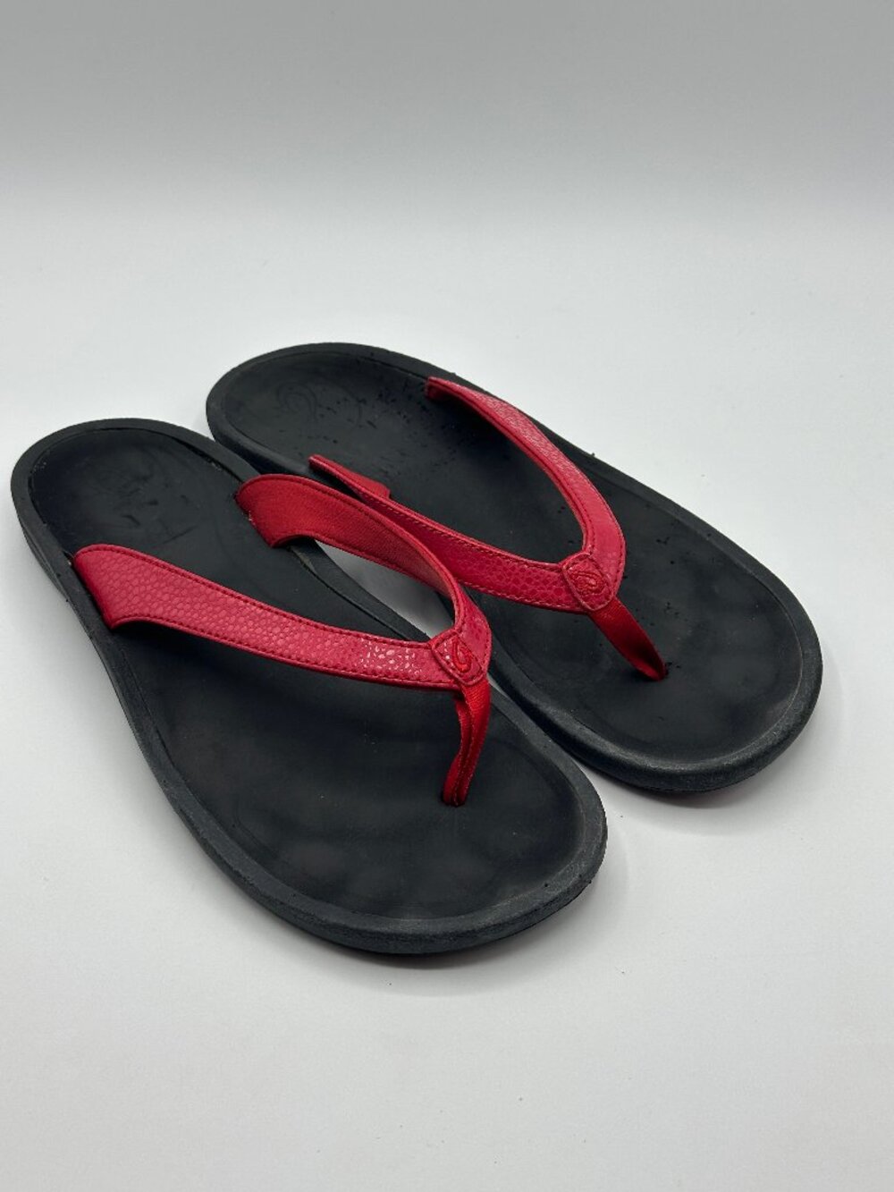 Olukai Women's Kulapa Kai Sandals in Red Size 10